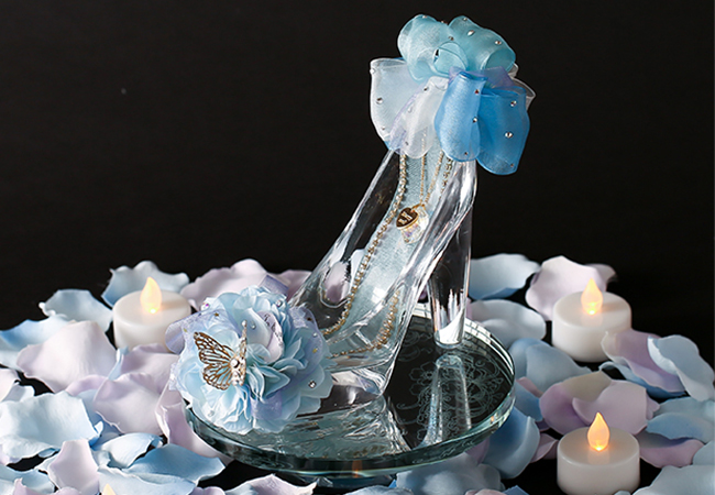 シンデレラのガラスの靴　プリンセスブルー