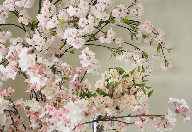 八重咲き桜のアートフラワー