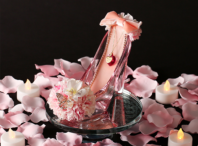 シンデレラのガラスの靴・桜ピンク＜春限定＞