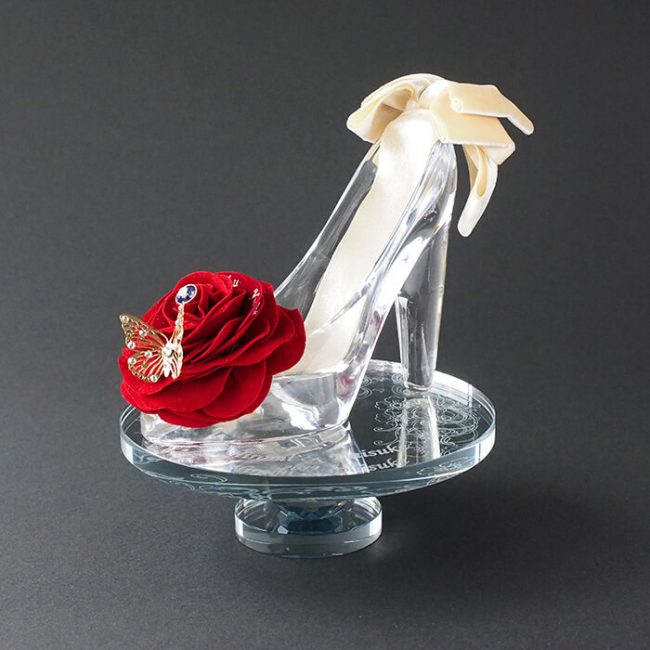 シンデレラのガラスの靴冬限定プリンセスローズ
